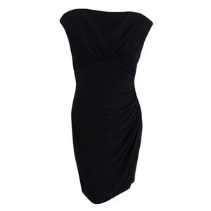 334 - London Times NWOT Elegant Black Women's Dress, Size 6P